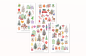 Preview: Weihnachten Sticker Set